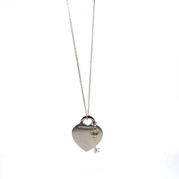 Tiffany & Co. Heart Tag With Keep Necklace - Picture 3 of 5